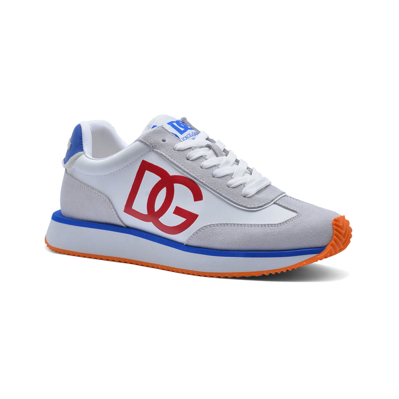 Sneakers Dolce & Gabbana Premium Quality Man A8801 White & Navy - 1