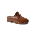 PRADA Mare Open Back Loafer With heels Luxury Woman VI-181 Brown - 1