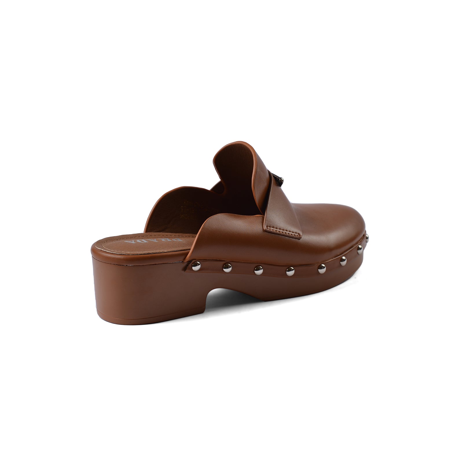 PRADA Mare Open Back Loafer With heels Luxury Woman VI-181 Brown - 2