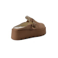 Miu Miu Open Back Loafer Suede Slipper Luxury Woman MA-923 Beige - 2