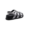 Sandals Chunky Hardware With A Buckle At The Back Woman 2015-22 Silver - 2