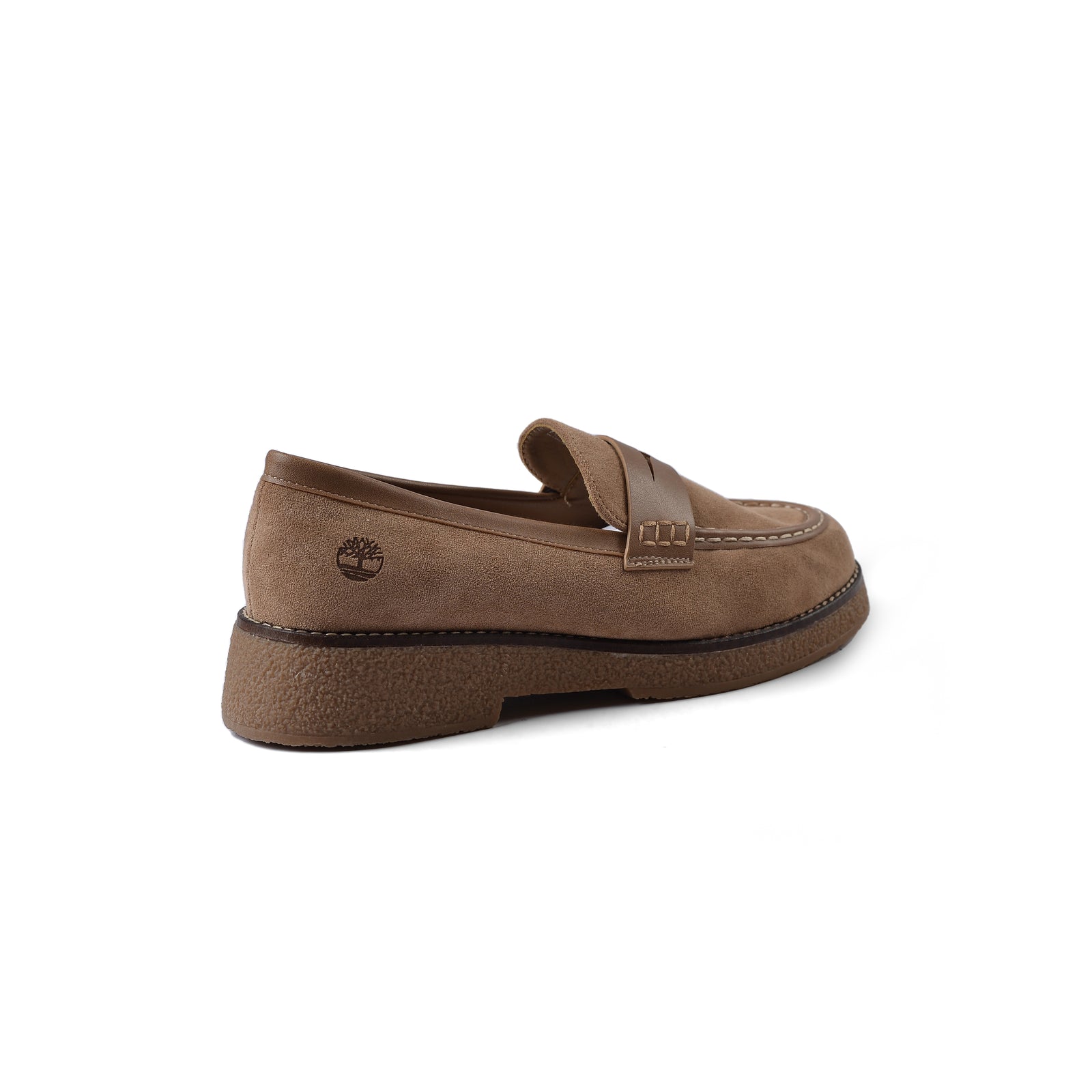 Timberland Faux Suede Classic Loafer With Front Tab Shoes Woman JK-03 Khaki - 2