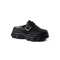 Louis Vuitton Slipper Double Open Back Loafer Luxury Woman VI-170 Black - 1