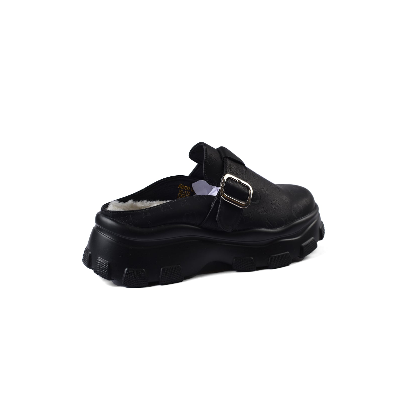 Louis Vuitton Slipper Double Open Back Loafer Luxury Woman VI-170 Black - 2