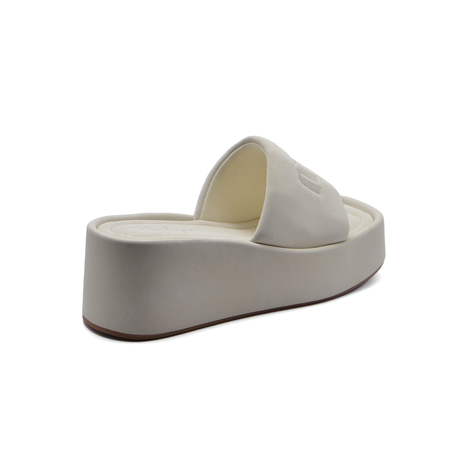 Miu Miu Style Platform Slide Sandals Woman 2015-23 Off-White - 2