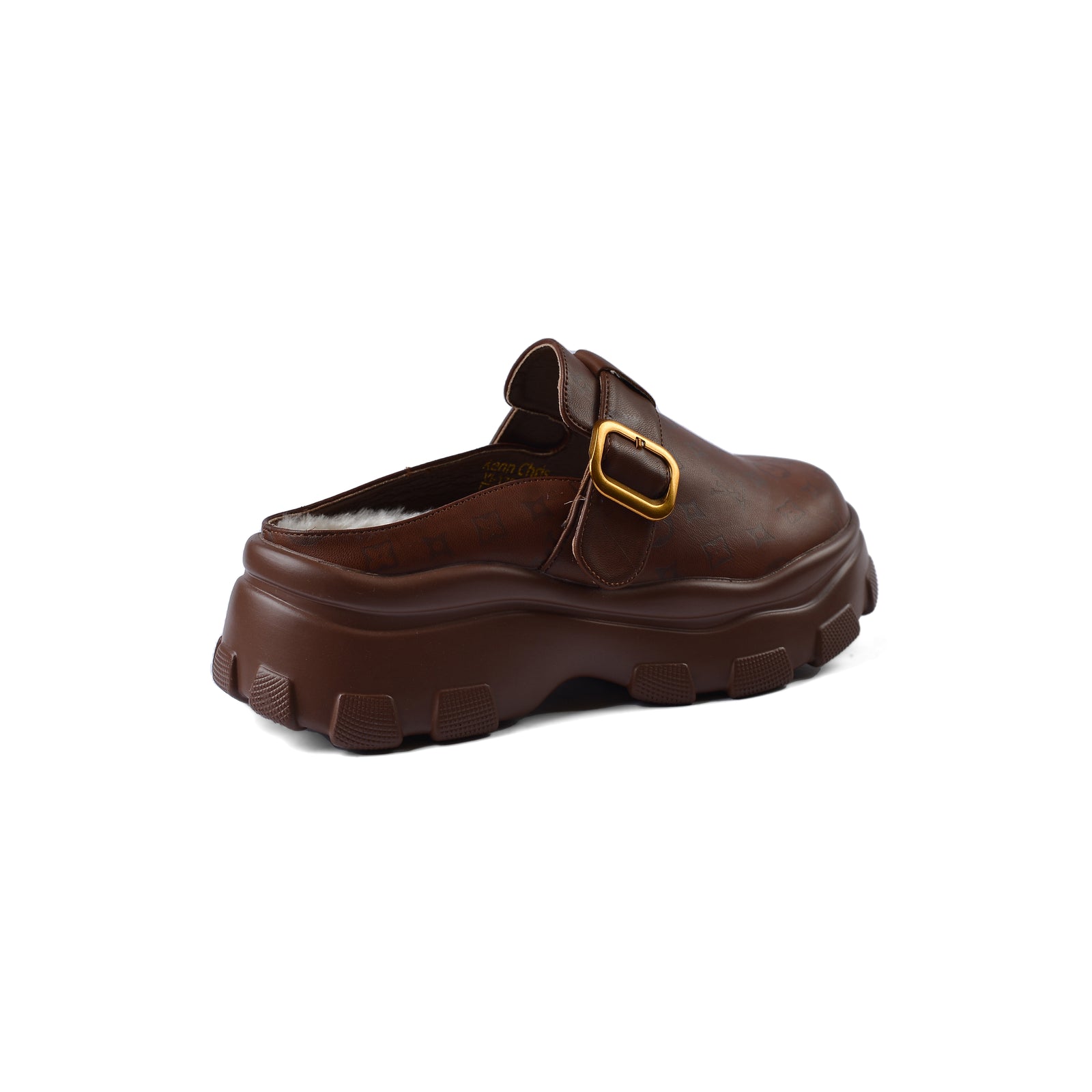 Louis Vuitton Slipper Double Open Back Loafer Luxury Woman VI-170 Brown - 2
