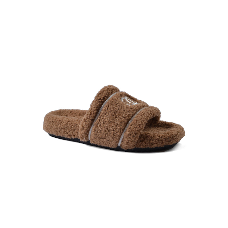 Chanel Flat Open Back Loafer Slipper Luxury Woman LQ20-16 Brown - 1