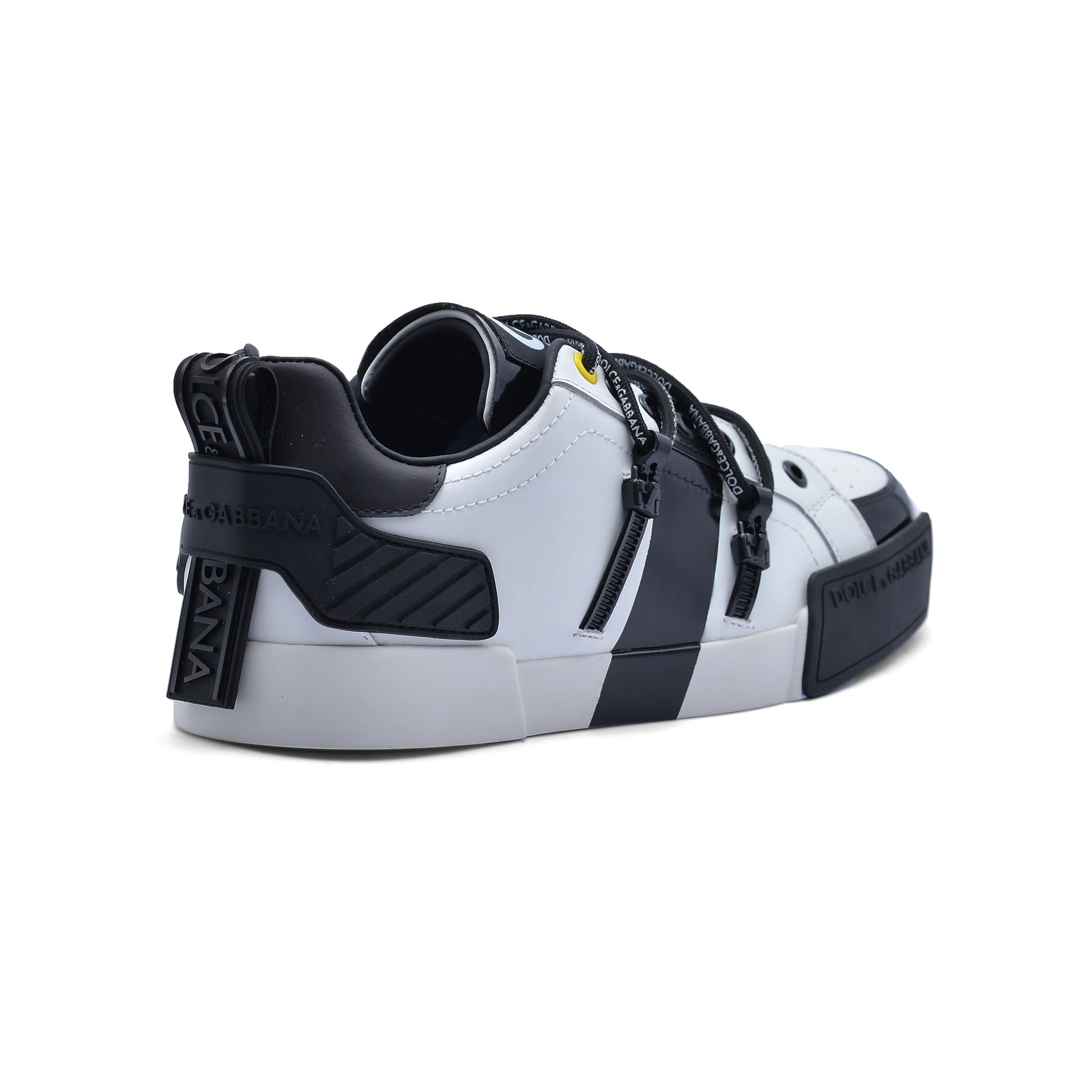 Sneakers Dolce & Gabbana Premium Quality Woman CS1859 White & Black - 2