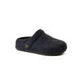 Slipper Flat Open Back Loafer Suede Luxury Woman Q2233 Dark Gray - 1