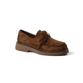 Timberland Faux Suede Classic Loafer With Front Tab Shoes Woman JK-02 Camel - 1