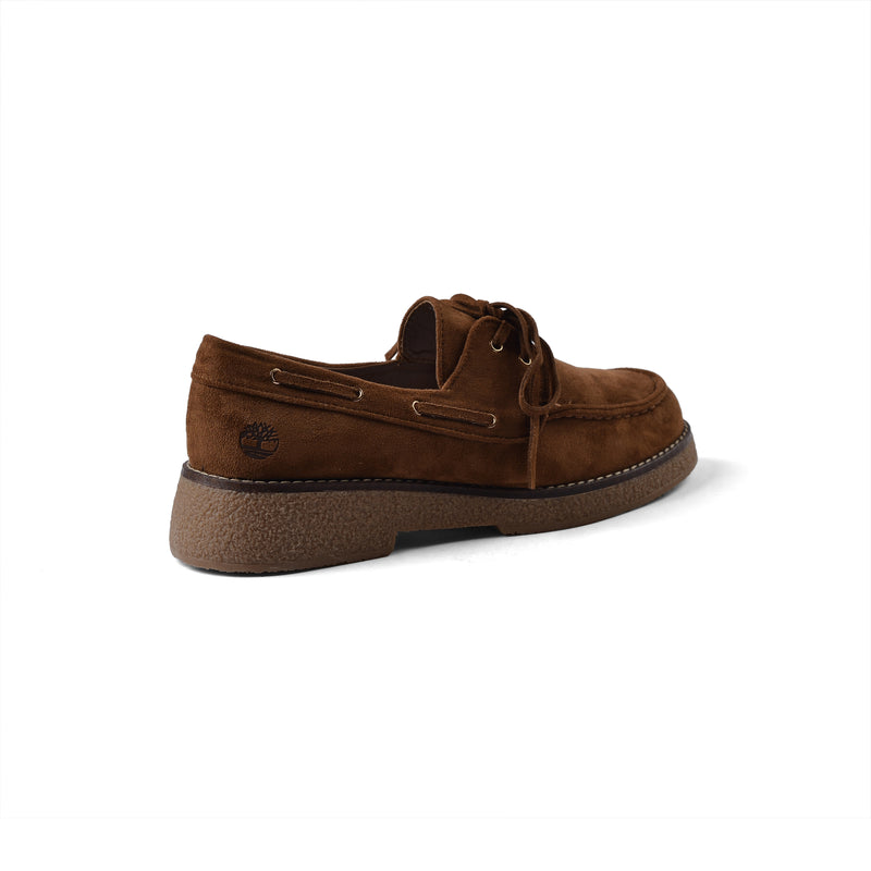 Timberland Faux Suede Classic Loafer With Front Tab Shoes Woman JK-02 Camel - 2