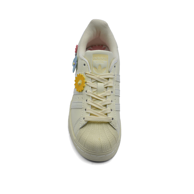 Adidas Super Star Wmns Floral Woman GX2171 Beige - 3