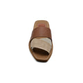 Chloé Patchwork Woody Flat Mule Sandals in Leather Woman CH-7 Havan - 3