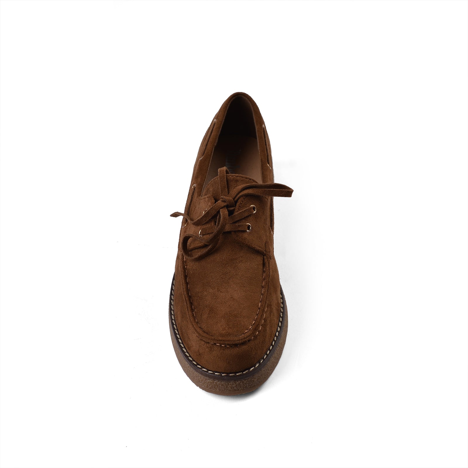 Timberland Faux Suede Classic Loafer With Front Tab Shoes Woman JK-02 Camel - 3