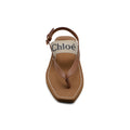 Chloé Woody Canvas & Rubber Thong Sandal Woman CH-2 Havan - 3