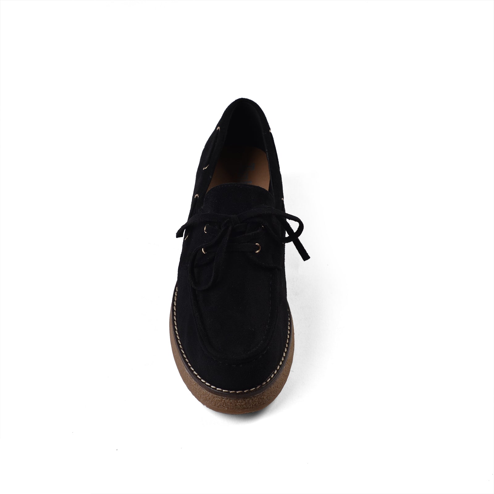 Timberland Faux Suede Classic Loafer With Front Tab Shoes Woman JK-02 Black - 3