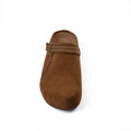 Slipper Flat Open Back Loafer Suede Luxury Woman X798 Havan - 3