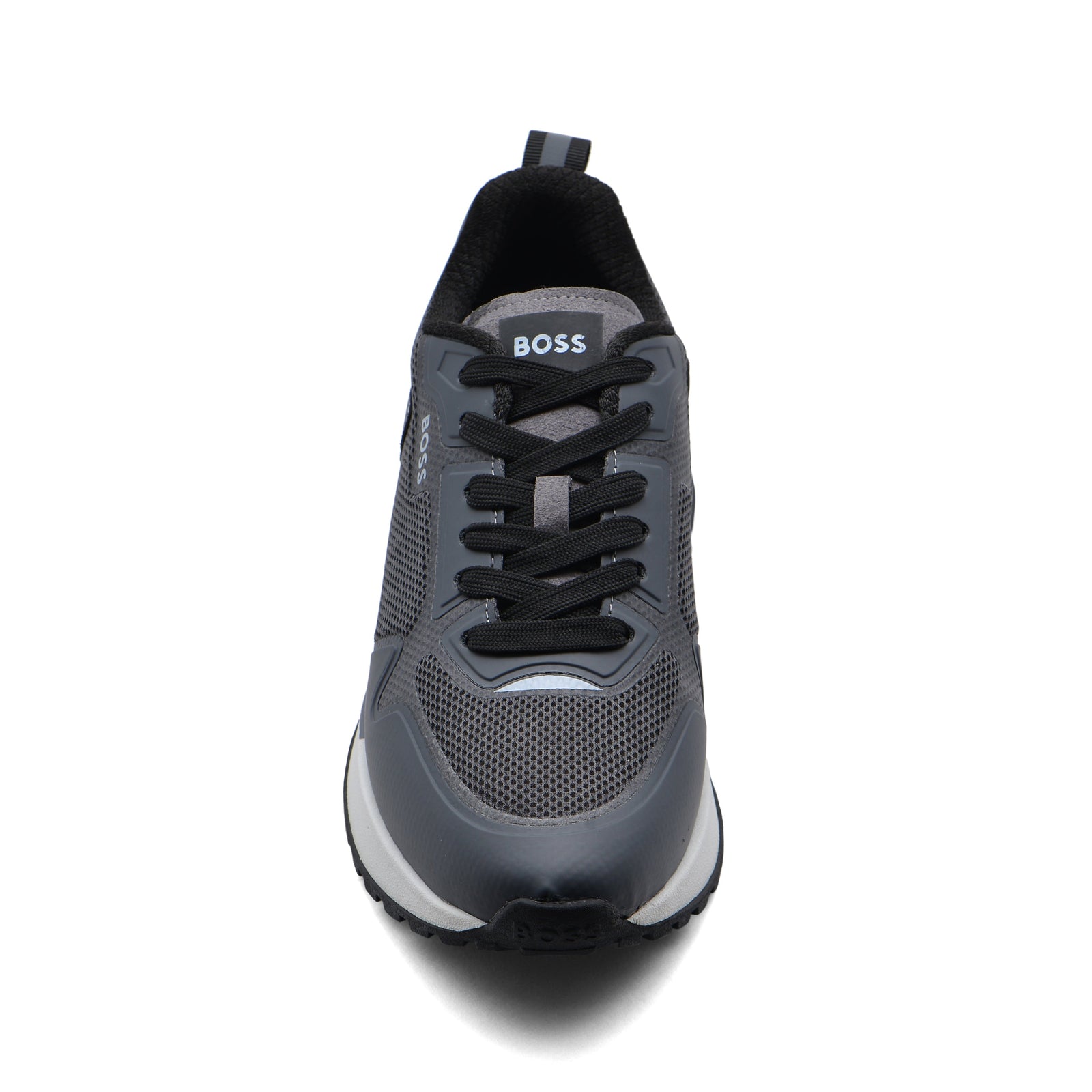 Boss Jonah Runn Premium Quality Italian Sneakers Man BS1318 Gray - 3