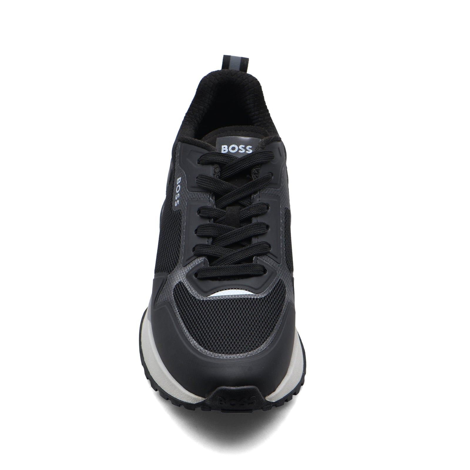 Boss Jonah Runn Premium Quality Italian Sneakers Man BS1318 Black - 3