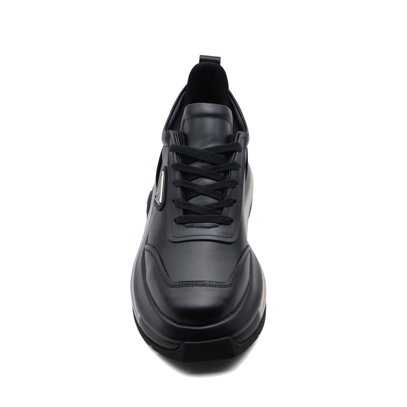 Prada Milano Premium Quality Italian Sneakers Man PD222 Black - 3