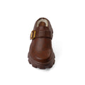 Louis Vuitton Slipper Double Open Back Loafer Luxury Woman VI-170 Brown - 3