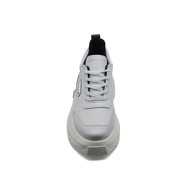 Prada Milano Premium Quality Italian Sneakers Man PD222 White - 3