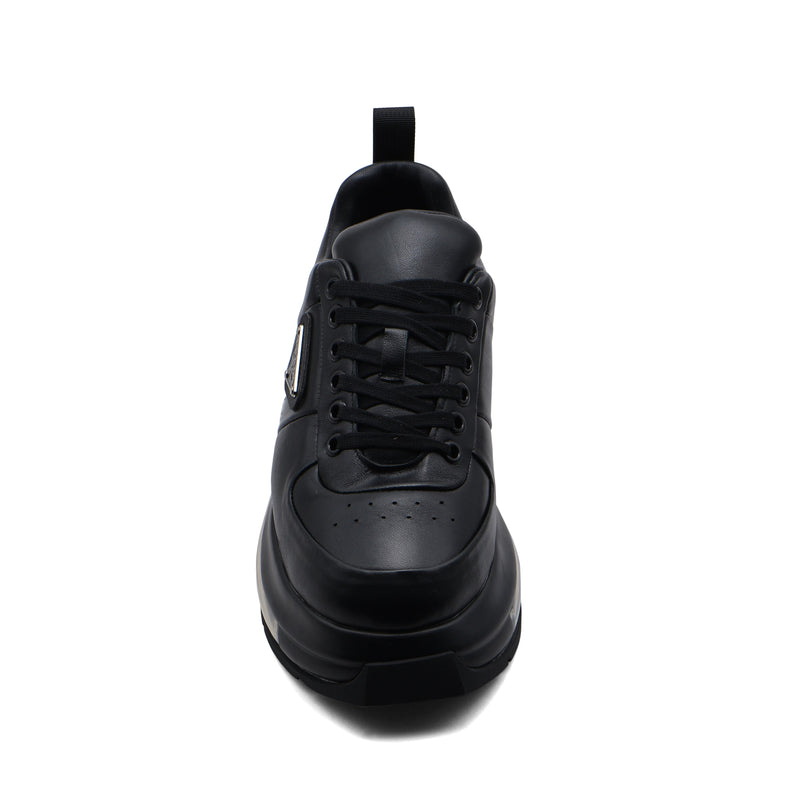 Prada Milano Premium Quality Italian Sneakers Man PR212 Black - 3