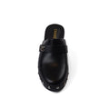 CHANEL Mare Open Back Loafer With heels Luxury Woman VI-180 Black - 3