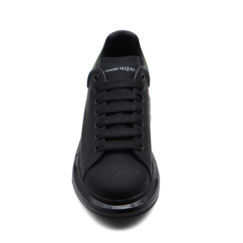Alexander McQueen Oversized Premium Quality Sneakers Man AX210 Black&Olive - 3