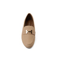 Hermes Paris Loafer Pure Leather Ethos Shoes Woman TN-175 Beige - 3