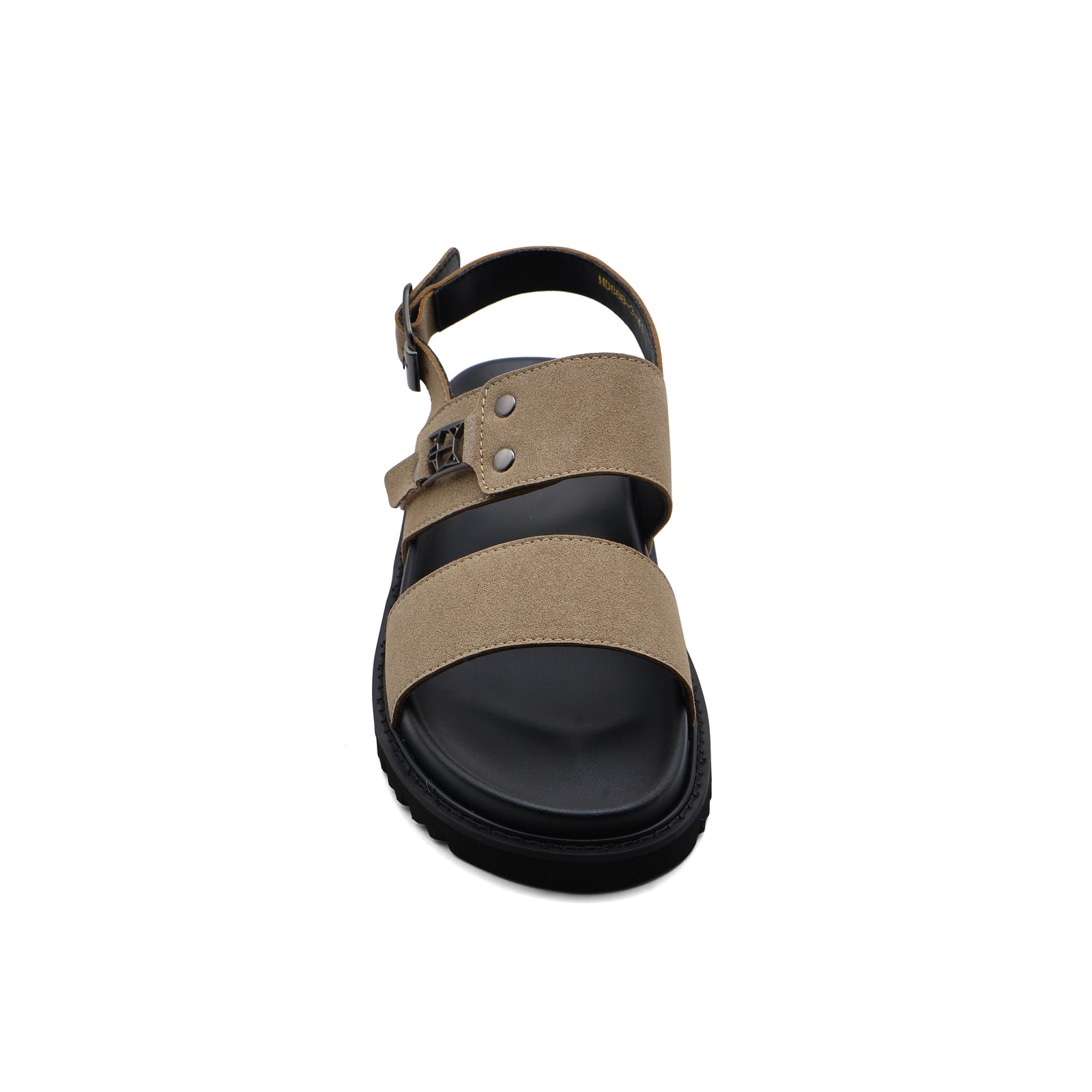 Naked wolfe Premium Quality Slippers Soft Footbed Suede Leather Man HD888 Beige - 3