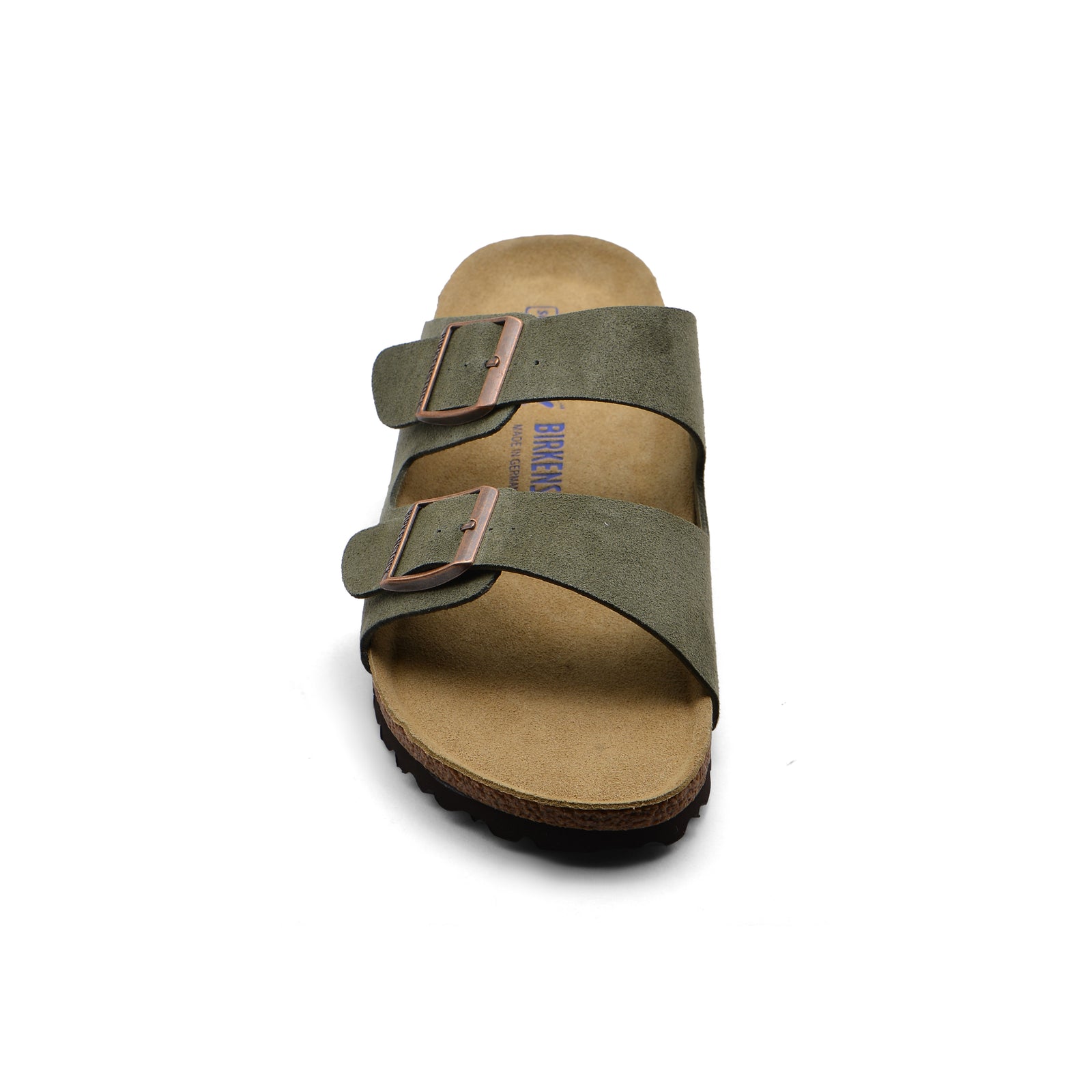 BIRKENSTOCK Arizona Premium Quality Soft Footbed Suede Leather Man BS1039-1 Green - 3
