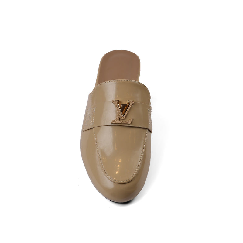 Louis Vuitton Mare Open Back Loafer - Luxury Woman TN-155 Beige - 3