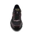 Prada Milano Premium Quality Italian Sneakers Man 2EG01 Brown - 3