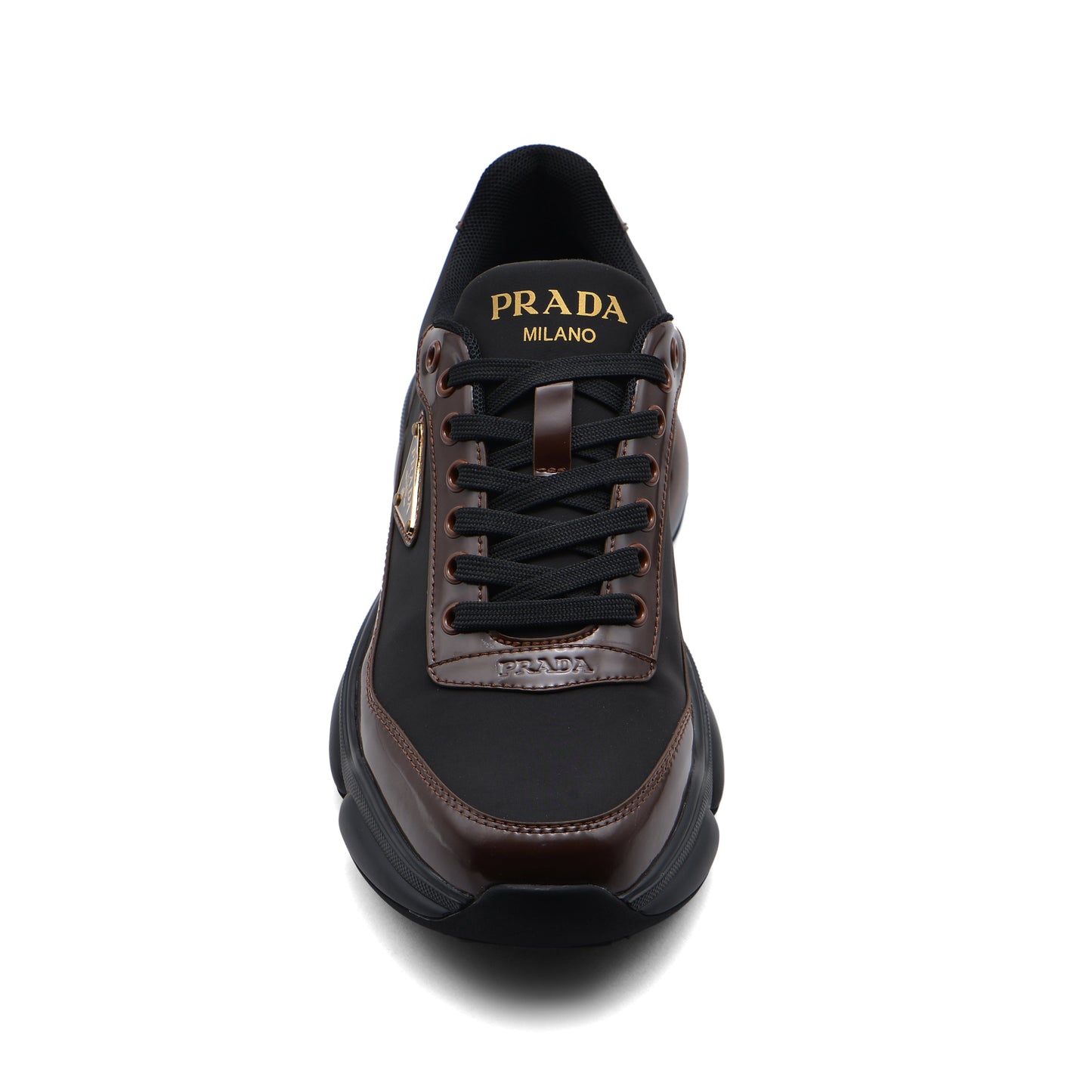 Prada Milano Premium Quality Italian Sneakers Man 2EG01 Brown