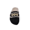 UGG Flat Open Back Loafer Slipper Luxury Woman VK-113 Black - 3