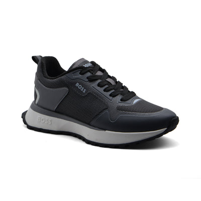 Boss Jonah Runn Premium Quality Italian Sneakers Man BS1318 Gray