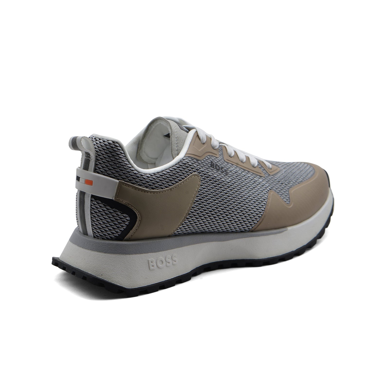 Boss Jonah Runn Premium Quality Italian Sneakers Man BS1318 Beige - 2