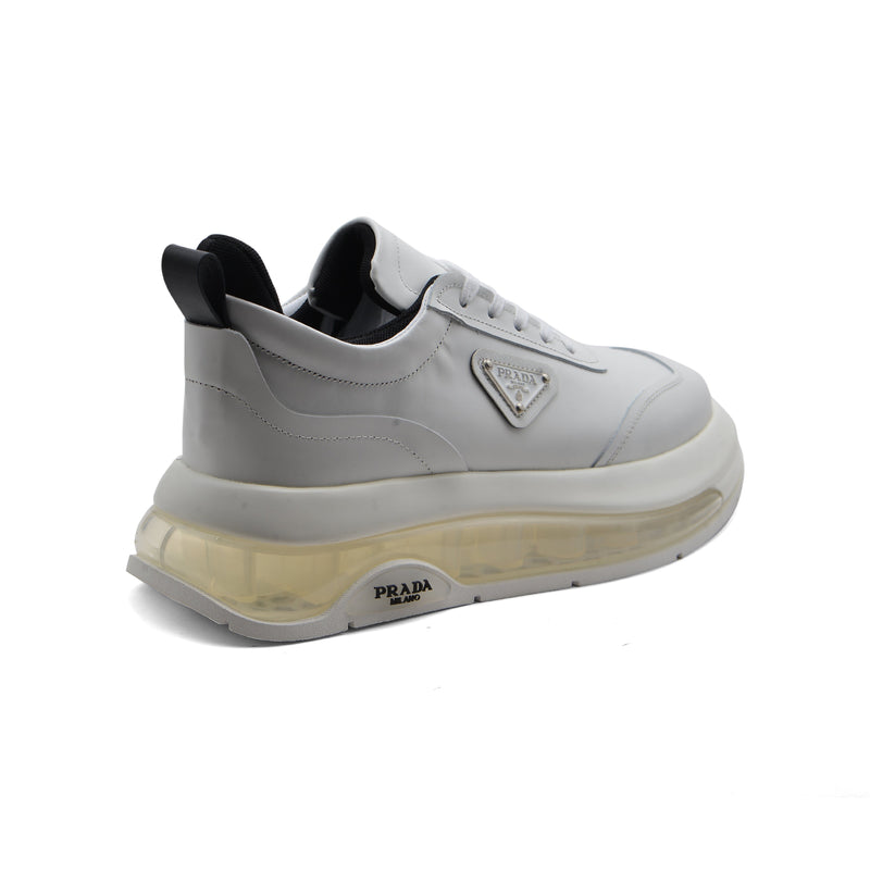 Prada Milano Premium Quality Italian Sneakers Man PD222 White - 2