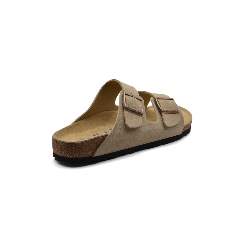 BIRKENSTOCK Arizona Premium Quality Soft Footbed Suede Leather Man BS1039-1 Beige - 2