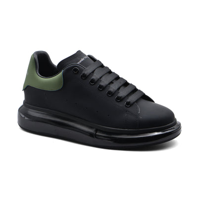 Alexander McQueen Oversized Premium Quality Sneakers Man AX210 Black&Olive