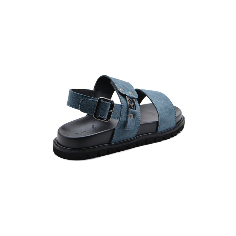 Naked wolfe Premium Quality Slippers Soft Footbed Suede Leather Man HD888 Jeans - 2