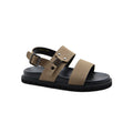Naked wolfe Premium Quality Slippers Soft Footbed Suede Leather Man HD888 Beige - 1