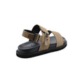Naked wolfe Premium Quality Slippers Soft Footbed Suede Leather Man HD888 Beige - 2
