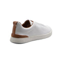 Zegna Triple Stitch low-top Premium Quality Italian Sneakers Man ZE209 White - 2