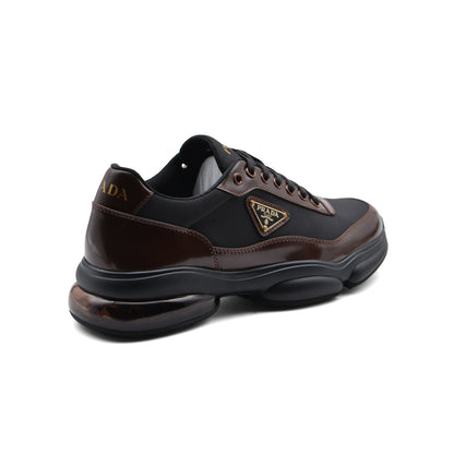 Prada Milano Premium Quality Italian Sneakers Man 2EG01 Brown