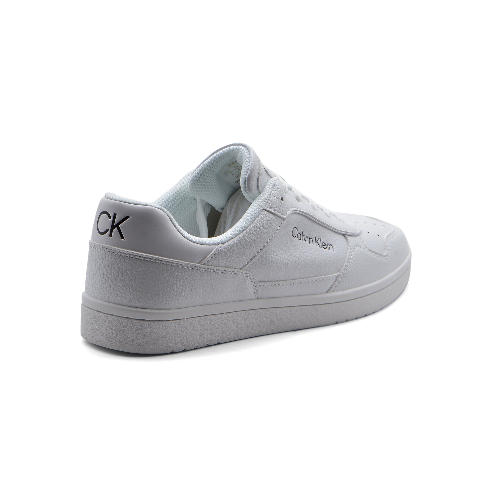 Calvin Klein Origenal Landy Round Toe Lace-up Sneakers Man FWOFW3687 White - 2