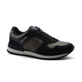 Calvin Klein Origenal Antoy Low Top Round Toe Lace-up Sneakers Man FWOFW5028 Black&Olive - 1