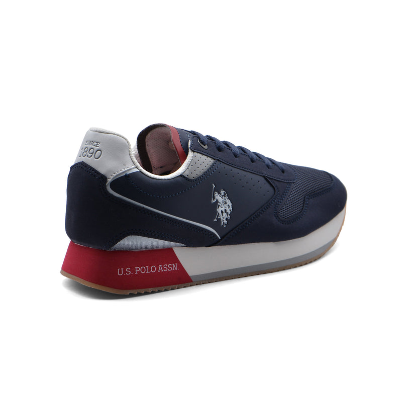 U.S Polo Assn. Nobil Trainers Origenal Sneakers Man L003M Navy - 2