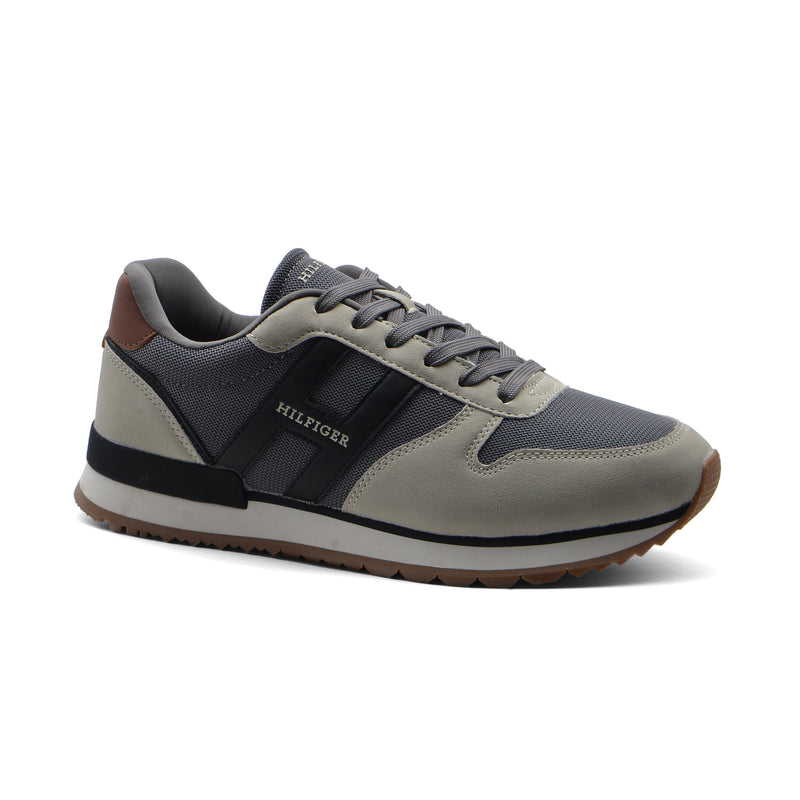Tommy Hilfiger Akron Origenal Sneakers Man FWOFW2536 Gray - 1